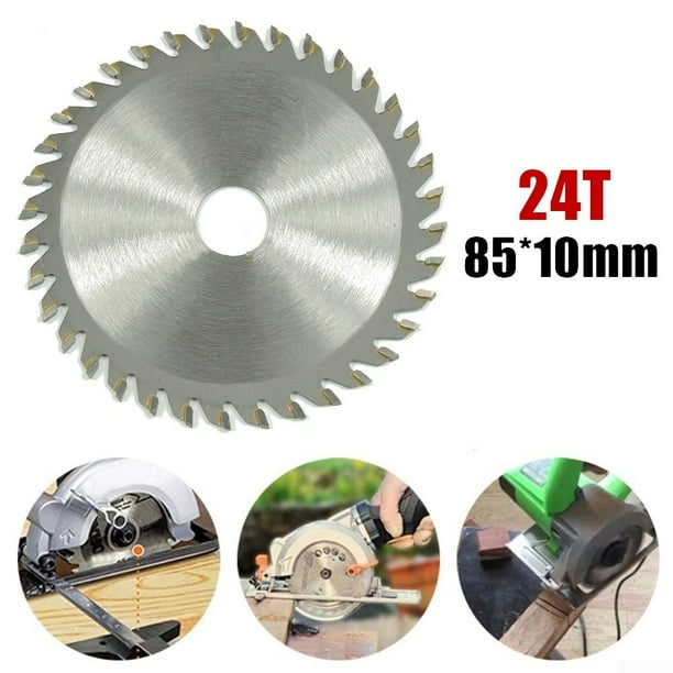1x 85*10mm 24T Circular Saw Blade Wheel Discs For Wood Cutting Carbide Discs NEW 1x 85*10mm 24T Circular Saw Blade Wheel Discs For Wood Cutting Carbide Discs NEW